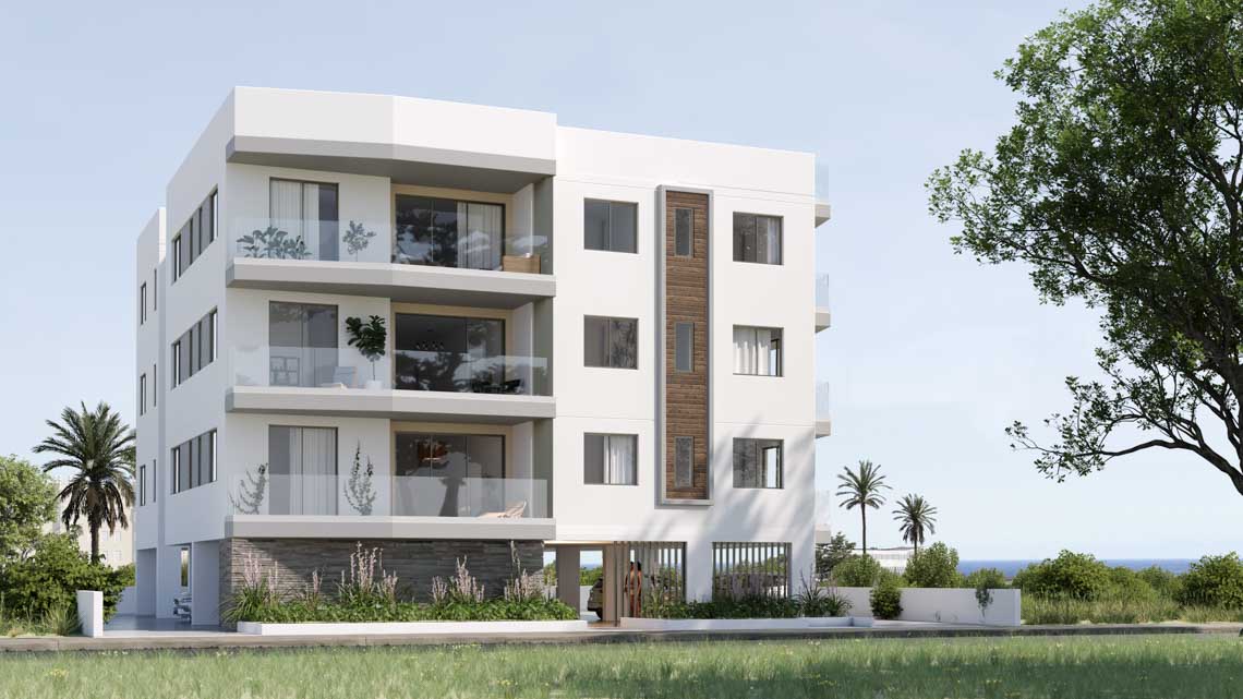 Apartments for sale 81 m² in Deryneia, Famagusta