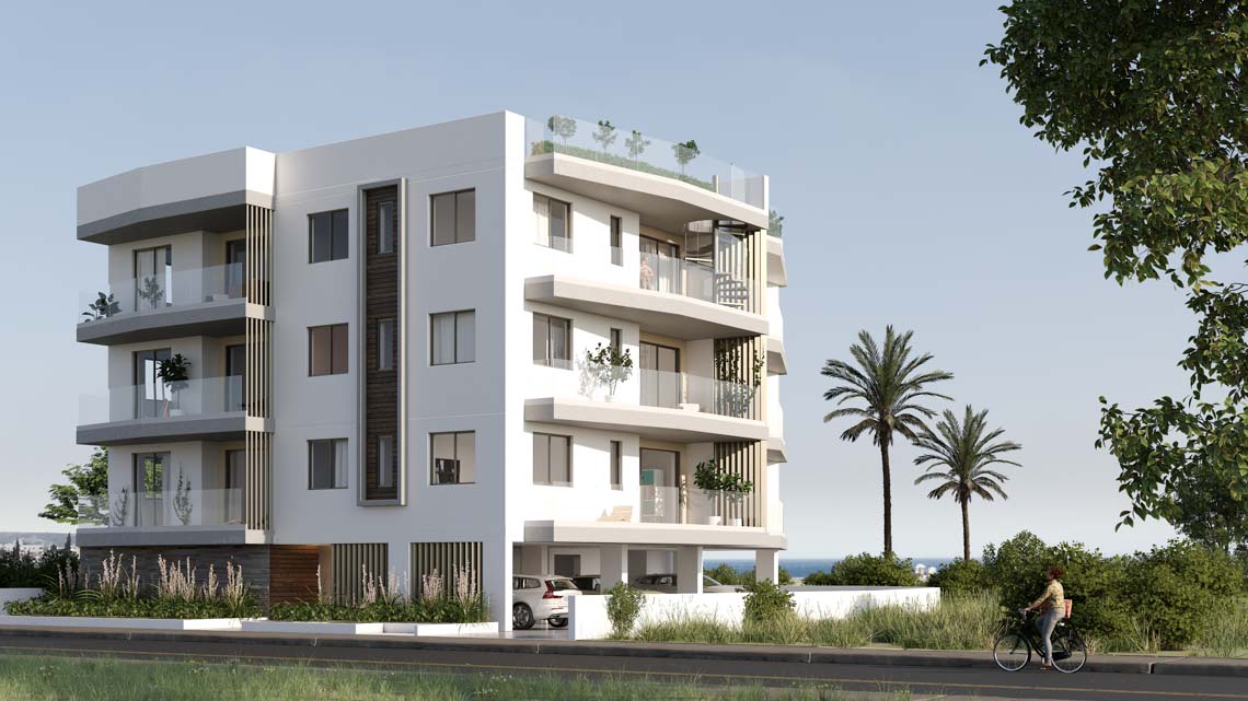 Apartments for sale 81 m² in Deryneia, Famagusta