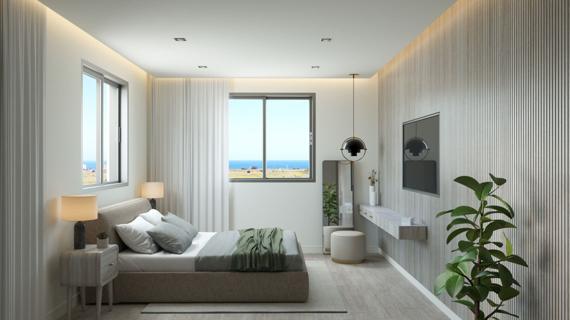 Apartments for sale 81 m² in Deryneia, Famagusta