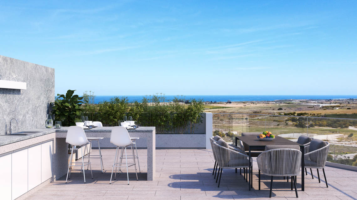 Apartments for sale 81 m² in Deryneia, Famagusta