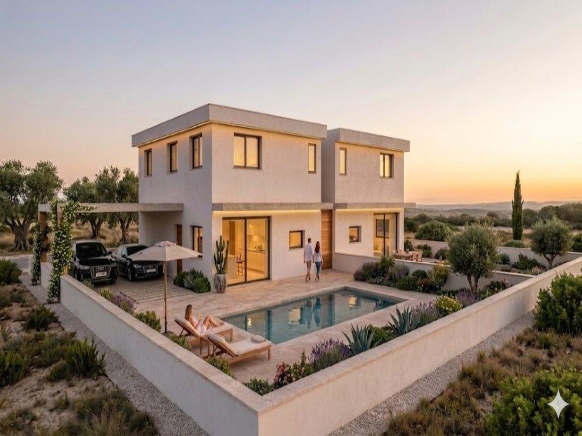 Βίλα προς πώληση 137 μ² στην τοποθεσία Perivolia Larnakas, Larnaca