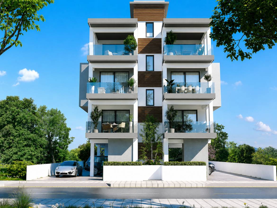 2-bedroom apartments for sale 51 m² in Deryneia, Famagusta