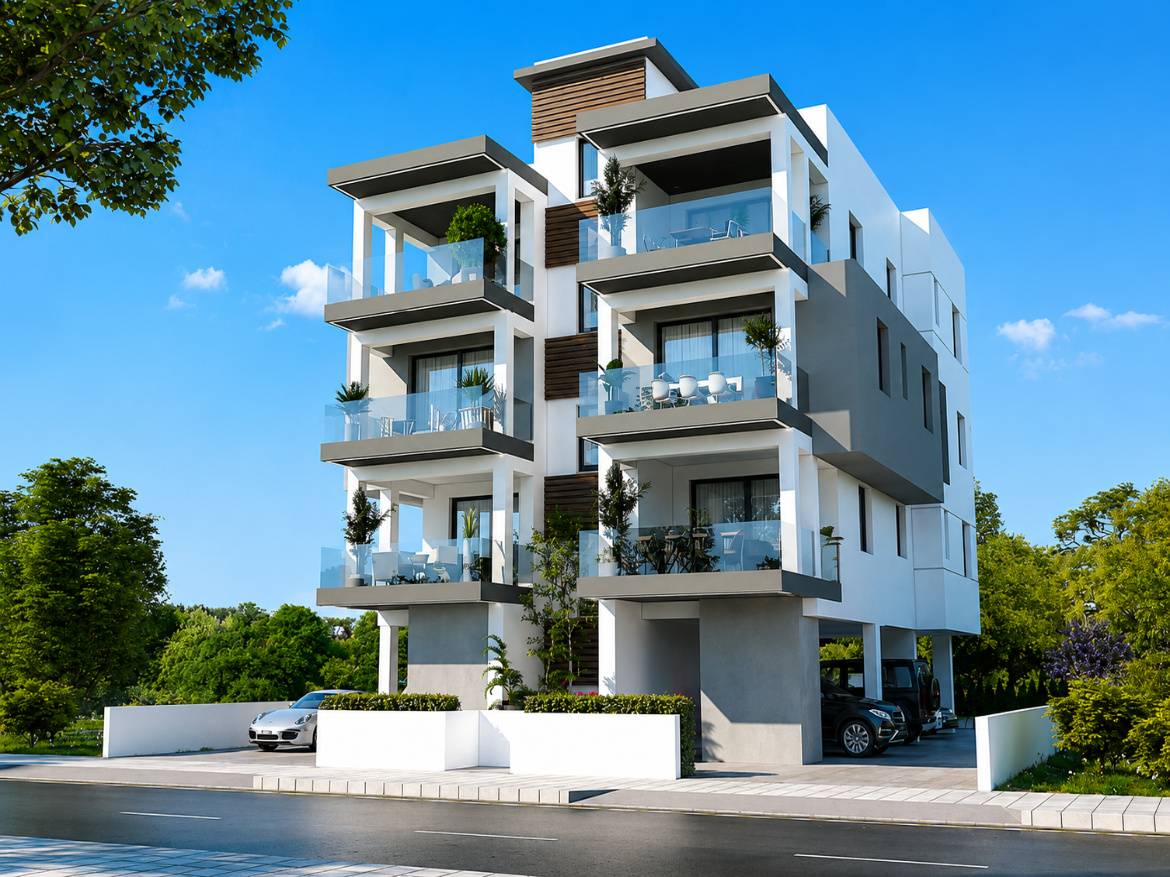 2-bedroom apartments for sale 51 m² in Deryneia, Famagusta