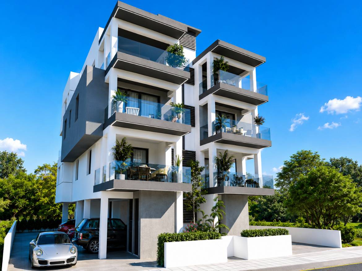 2-bedroom apartments for sale 51 m² in Deryneia, Famagusta