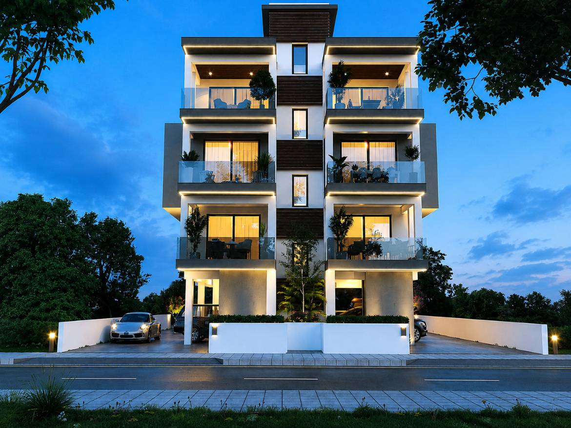 2-bedroom apartments for sale 51 m² in Deryneia, Famagusta