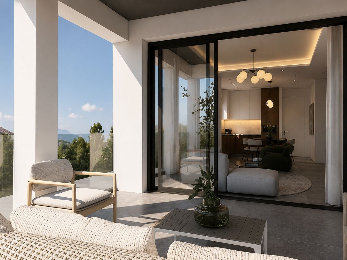 2-bedroom apartments for sale 51 m² in Deryneia, Famagusta